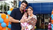 Edu Guedes com Daniela e a filha, Maria Eduarda - Manuela Scarpa/PhotoRioNews
