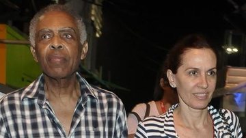Gilberto Gil com a mulher Flora Gil - Francisco Cepeda e Daniel Delmiro / AgNews