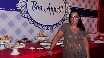 A chef Monique Benebiel, que preparou o menu do Camarote CARAS, na Sapucaí - Renato Wrobel