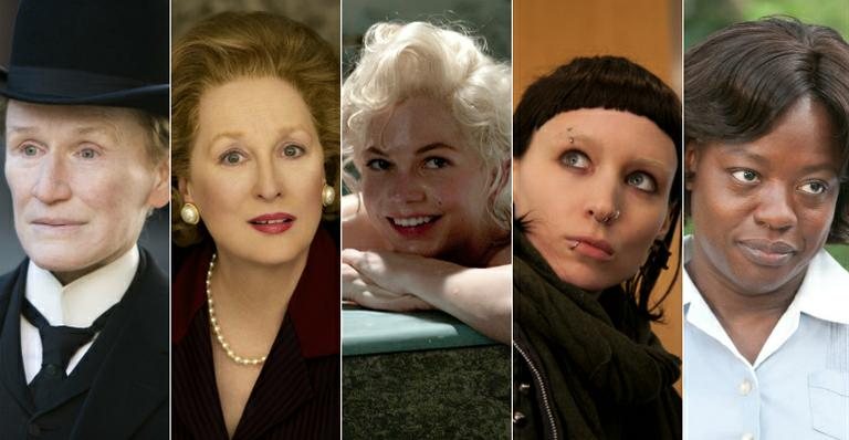 As atrizes indicadas ao Oscar 2012 - Getty Images