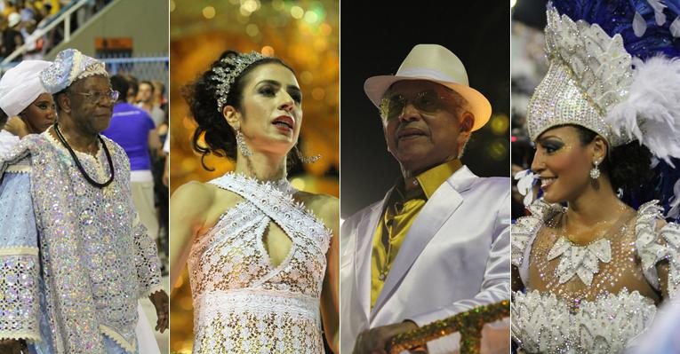 Milton Gonçalves, Marisa Monte, Paulinho da Viola e Sheron Menezzes - Clayton Militão / PhotoRioNews