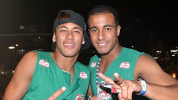 Neymar e Lucas - Felipe Souto Maior / Divulgação