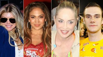 Fergie, Jennifer Lopez, Sharon Stone e Cooper Hefner