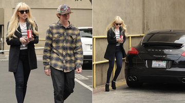 Lindsay Lohan passeia com o irmão Cody - The Grosby Group