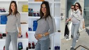 Grávida de seis meses, Alessandra Ambrosio vai às compras em Los Angeles - Splash News www.splashnews.com
