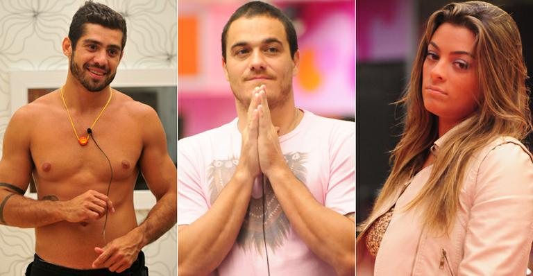 Yuri, Rafa e Monique - TV Globo / Frederico Rozário