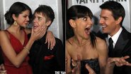 Justin Bieber com Selena Gomez e Tom Criuse com Katie Holmes - Reprodução/Site Vanity Fair