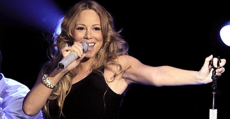 Mariah Carey no seu primeiro show após a chegada dos gêmeos Monroe e Morrocan - Getty Images