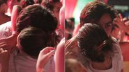 Rodrigo Simas e Polliana Aleixo trocam abraços apertados em festival no Rio de Janeiro - Marcello Sá Barretto - Photo Rio News