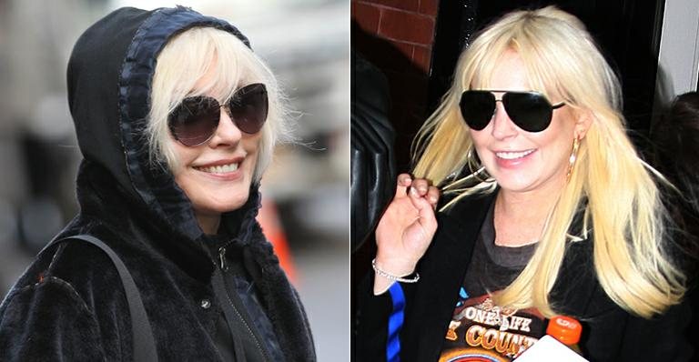Debbie Harry e Lindsay Lohan - Splash News