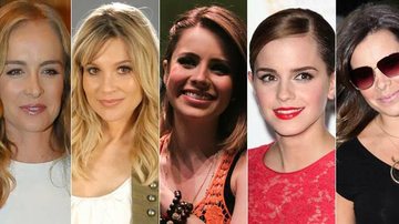 Angélica, Flávia Alessandra, Sandy, Emma Watson e Fernanda Souza