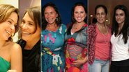 Gabriela e Regina Duarte, Fafá e Mariana Belém e Gloria e Cleo Pires - Arquivo CARAS