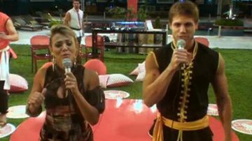 Brothers soltam a voz em festa do karaokê - Reprodução / TV Globo
