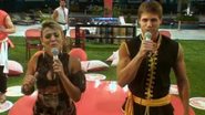 Brothers soltam a voz em festa do karaokê - Reprodução / TV Globo