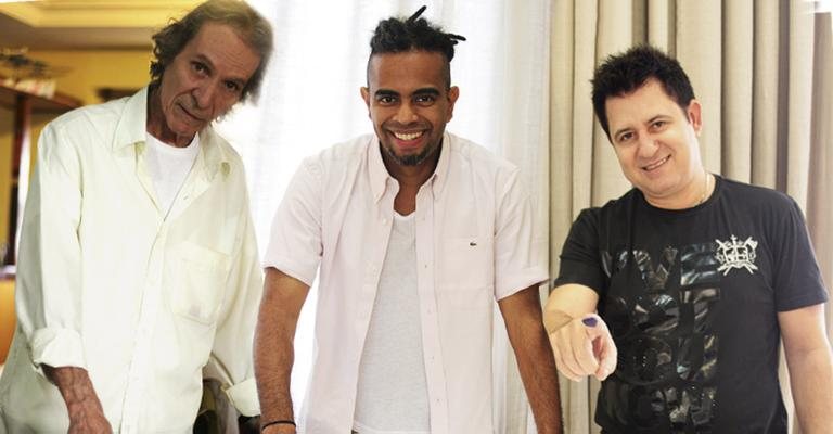 Os cantores Beto Guedes, Jair Oliveira e Marrone apóiam campanha contra o câncer de mama.