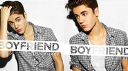 Duas possíveis capa do single 'Boyfriend'; qual é a sua preferida?