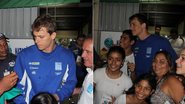 Cesar Cielo causa alvoroço em Belém do Pará - Wesley Costa / AgNews