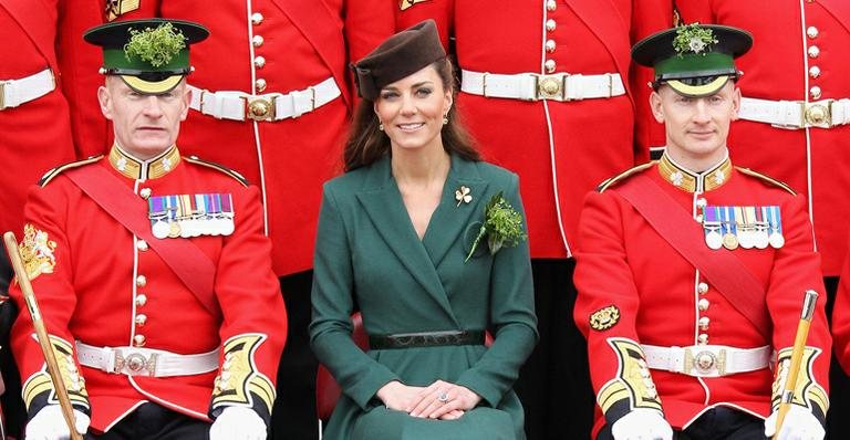 Kate Middleton conferiu a parada em comemoração ao dia de St Patrick - Getty Images