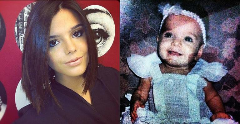 Giovanna Lancellotti mostra foto de quando era bebê - Reprodução / Twitter