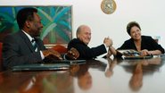 Dilma, Blatter e Pelé - Reuters