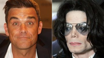 Robbie Williams / Michael Jackson - Reprodução/Getty Images