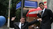 Leandro Hassum e Marcius Melhem apresentam rua com nome de Chico Anysio - Anderson Borde / AgNews
