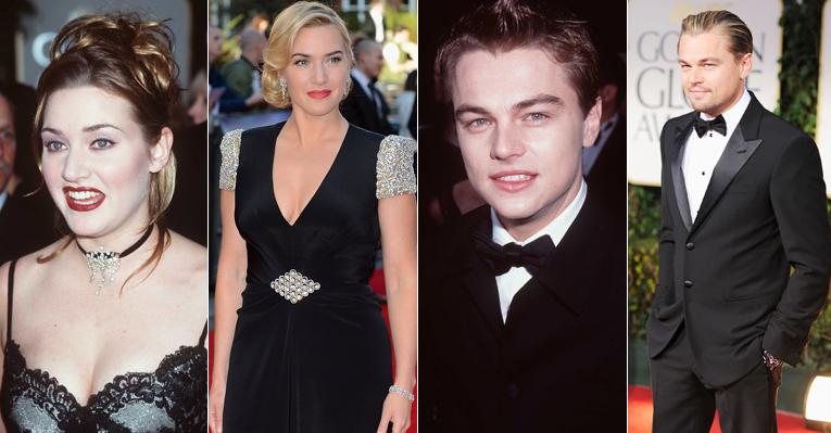 Kate Winslet e Leonardo DiCaprio ontem e hoje: Quinze anos após o sucesso de 'Titanic' - Getty Images