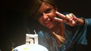Astrid Fontenelle posta foto com seu bolo de aniversário - Reprodução/Twitter