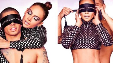Jennifer Lopez e o namorado Casper Smart em ensaio sensual para divulgação do clipe do single 'Dance Again' - Reprodução