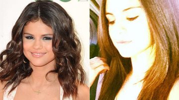 Selena Gomez alonga os cabelos para o seu novo filme,  ‘Aftershock’ - Getty Images/Reprodução Twitter