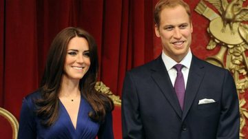 As estátuas de cera de Kate Middleton e Príncipe William - Getty Images