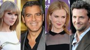 Taylor Swift, George Clooney, Nicole Kidman e Bradley Cooper - Getty Images