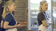 Sharon Stone aprende a fazer pizza na Itália - GrosbyGroup
