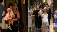 Giovanna Antonelli em dia de passeio com a família - Daniel Delmiro / AgNews