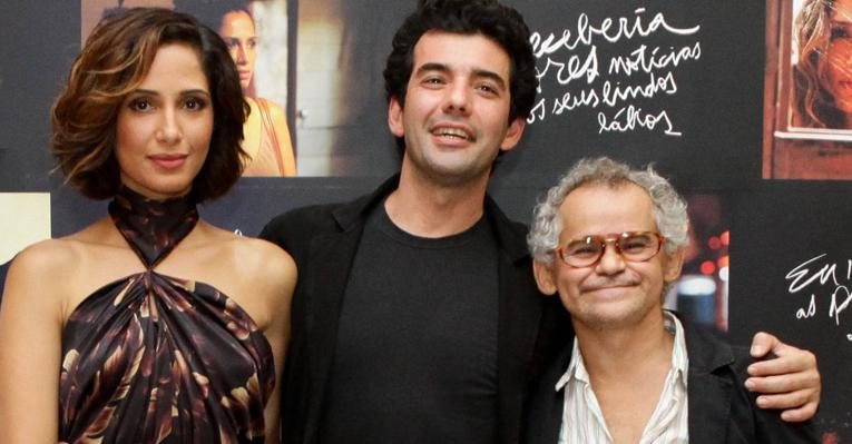 Camila Pitanga com Gustavo Machado e Gero Camilo - Sidnei Rodrigues