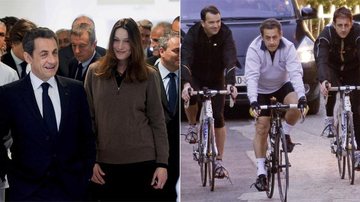 Bike e visita com Carla Bruni - Reuters