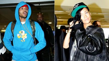 Chris Brown e Rihanna quase se encontram em aeroporto - GrosbyGroup