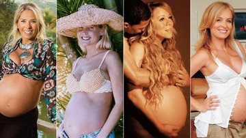 Adriane Galisteu, Xuxa, Mariah Carey e Angélica - Arquivo CARAS