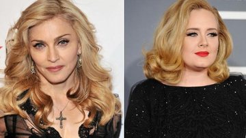 Madonna e Adele pode cantar juntas em Londres - Getty Images