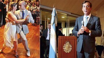 Luz Pereira e Oscar Ricarte arrebatam as atenções em apresentação de tango. Embaixador da Argentina no Brasil, Luis María Kreckler, recebe vips no Dia Mundial do Malbec. - Cristiano Costa