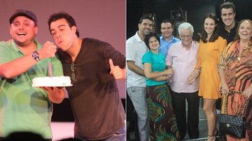 Joaquim Lopes comemora aniversário no palco - Rodrigo dos Anjos/AgNews
