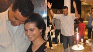 Com a família reunida, Aline Barros realiza festa surpresa para o marido Gilmar Santos - Divulgação
