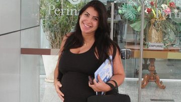 Priscila Pires chega à maternidade para dar à luz - Clayton Militão / Photo Rio News