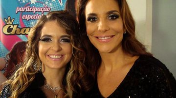 Claudia Abreu e Ivete Sangalo gravam cenas para 'Cheias de Charme' - Reprodução / TV Globo
