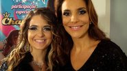 Claudia Abreu e Ivete Sangalo gravam cenas para 'Cheias de Charme' - Reprodução / TV Globo