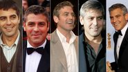 George Clooney em vários momentos - Getty Images