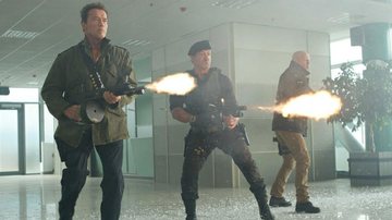 Arnold Schwarzenegger, Sylvester Stallone e Bruce Willis - Divulgação / Imagem Filmes