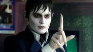 Johnny Depp caracterizado como o vampiro Barnabas Collins - Divulgação