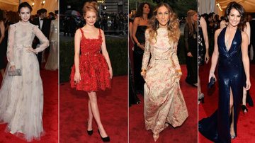 Lily Collins, Emma Stone, Sarah Jessica Parker e Lea Michelle - Getty Images