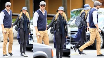 Ryan Reynolds passeia com Blake Lively por Vancouver, cidade natal do ator - Reprodução/Grosby Group